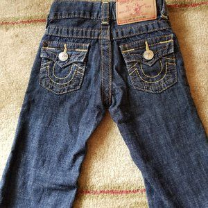 Used True Religion Dark Blue Jean 6–12 months